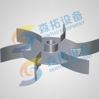 六弯叶圆盘涡轮搅拌器:WY